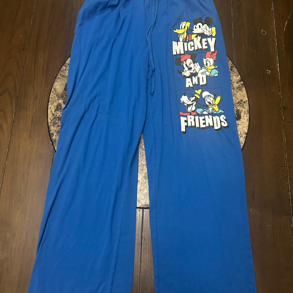 Disney Blue Mickey and Friends Pajama Pants